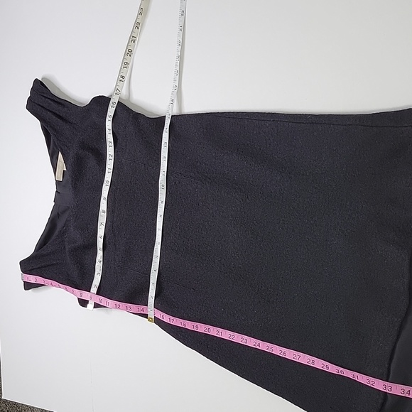 Banana Republic Boucle V-Neck Sheath Dress SZ 8 - Picture 7 of 13